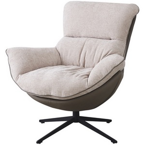 Изображение товара Кресло HUG латте, экокожа, шенилл Bradexhome арт.FR 1011