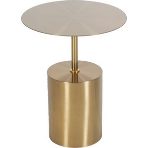 Изображение товара Кофейный столик Solid диам.40см x 58см, золотой, металл Bradexhome FR 1039
