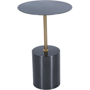 Изображение товара Кофейный столик Solid диам.40см x 58см, чёрный, металл Bradexhome FR 1040