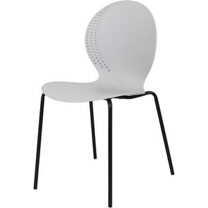 Изображение товара Стул Bradex Home Wave серый с черными ножками FR 1065