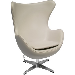 Изображение товара Кресло EGG STYLE CHAIR латте, экокожа Bradex Home (арт.RF 0606)