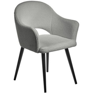 Изображение товара Стул Bradex Home Bruno светло-серый, искусственный мех (RF 0659)