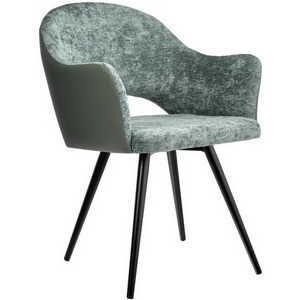 Изображение товара Стул Bradex Home Bruno зеленый шенилл с экокожей с поворотным механизмом (RF 0674)