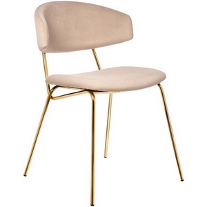 Изображение товара Стул Elle латте с золотыми ножками RF 0780 Bradex Home (арт.RF 0780)