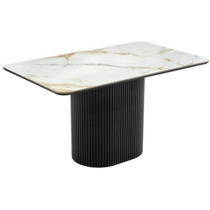 Изображение товара Стол Festa 140x85x77см, керамогранит Calacatte gold Bradex Home RF 0839