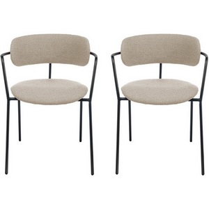 Изображение товара Комплект из 2-х стульев Ant букле латте Bradex Home арт.RF 0863P