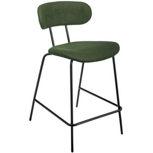 Изображение товара Стул полубарный Bradexhome Ant букле зеленый