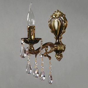 Изображение товара Бра 2128/1 PB Tear Ambiente Leon Drop подсвечник с подвесками