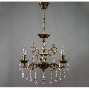 Изображение товара Подвесная люстра 2128/3 PB Tear Ambiente Leon Drop подсвечник