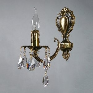Изображение товара Бра 2226/1 PB Tear Ambiente Benisa Drop подсвечник с подвесками