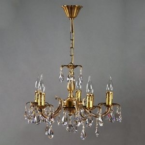 Изображение товара Подвесная люстра 2226/5 AB Tear Ambiente Benisa Drop подсвечник