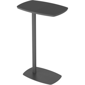 Изображение товара Придиванный стол с закругленными углами Калифорния ДЕЙ колор Графит (прямоугольная столешница)