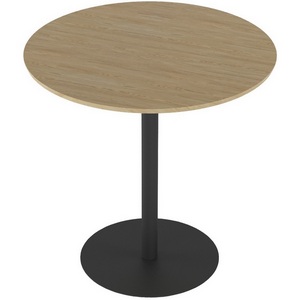 Изображение товара Стол с закругленными углами обеденный Калифорния Дейл Дуб янтарный (круглая столешница)