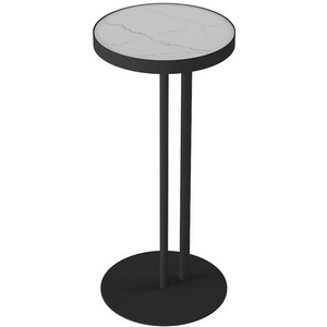 Изображение товара Стол с закругленными углами журнальный УГО бьянко (круглая столешница)