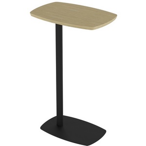 Изображение товара Придиванный стол (регулировка по высоте) с закругленными углами Калифорния ДЕЙ Дуб янтарный (прямоугольная столешница)