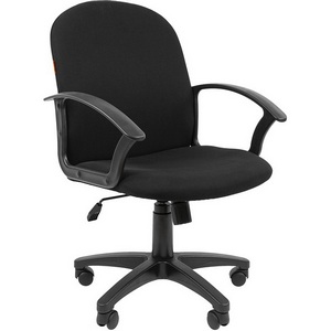 Изображение товара Стул для офиса руководителяв с нагрузкой 100 кг CHAIRMAN 681 (пластик,ткань/черный)