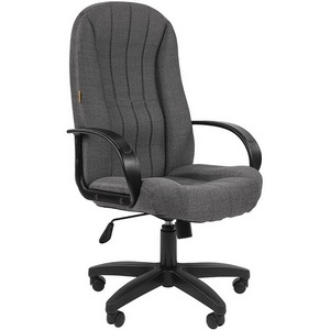 Изображение товара Офисное кресло - стул компьютерный с тканевой обивкой CHAIRMAN 685 ст. (пластик,ткань/серый)