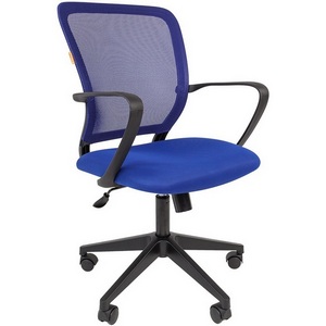 Изображение товара Компьютерное кресло CHAIRMAN 698 (Пластик,Ткань,Сетка/Синий)