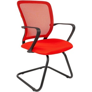 Изображение товара Компьютерное кресло CHAIRMAN 698 V (Металл,Пластик,Ткань,Сетка/Красный)