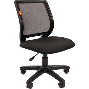Изображение товара Офисное кресло - стул компьютерный с сетчатой спинкой с механизмом пиастра CHAIRMAN 699 б/подл (пластик,ткань,сетка/черный)