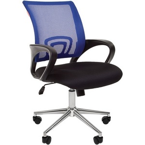 Изображение товара Офисное кресло Chairman 696 Россия TW синий хром new 7077472