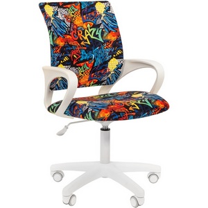 Изображение товара Кресло компьютерное со средней спинкой Chairman Kids 103 ткань CRAZY LT