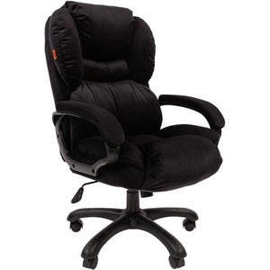 Изображение товара Кресло Chairman Home 434 Россия ткань Т-84 черный (черный пластик)