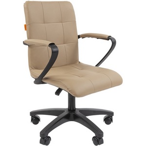 Изображение товара Кресло офисное на колесиках Chairman 030 экопремиум бежевый, пластик
