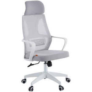 Изображение товара Кресло компьютерное Chairman CH636 белый пластик, светло-серый