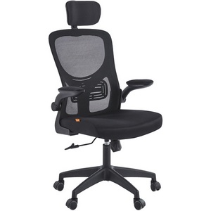 Изображение товара Кресло компьютерное с тканевой обивкой черное Chairman CH633 черный пластик, черный