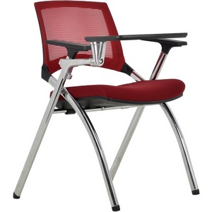 Изображение товара Кресло на 4-х опорах Chairman CH890 c пюпитром красный (2 шт.)