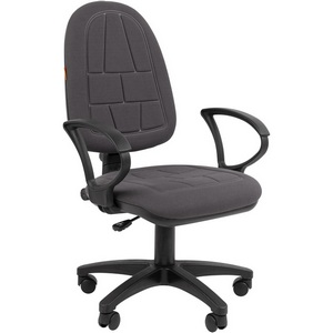 Изображение товара Кресло офисное на колесиках серое Chairman 205 ткань Т13 серый