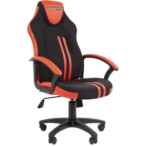 Изображение товара Кресло игровое с высокой спинкой Chairman game 26 (черный, красный)