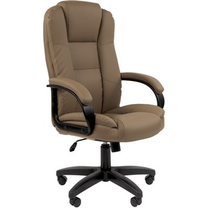 Изображение товара Офисное кресло Chairman 600LT Россия чер.пласт экопремиум бежевый