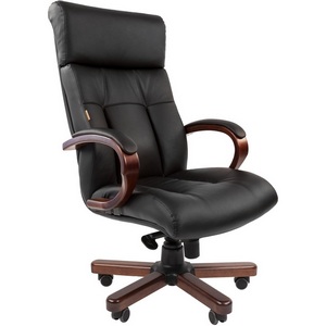 Изображение товара Офисное кресло Chairman 421 Россия нат.кожа/экокожа черная (мультиблок) 7163861