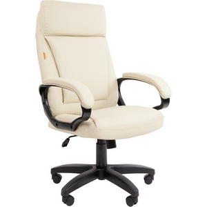 Изображение товара Офисное кресло Chairman 794LT Россия чер.пласт экокожа светло-бежевая