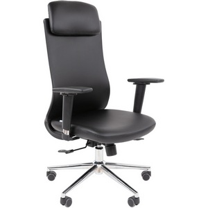 Изображение товара Офисное кресло Chairman 500LUX Россия экокожа черный 7184480