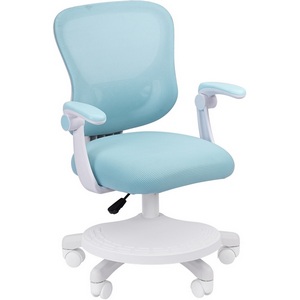 Изображение товара Кресло детское компьютерное CHAIRMAN CH106 голубой, с подножкой 7187528
