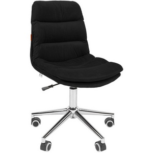 Изображение товара Кресло компьютерное без подлокотников Chairman Home 115 ткань Т-84 черный