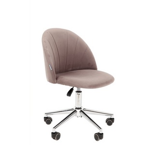 Изображение товара Стул для офиса с тканевой обивкой Chairman Home 117 ткань Т-55 серый