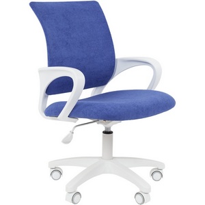 Изображение товара Кресло Chairman Kids 103 Россия ткань M морской, белый пластик LT