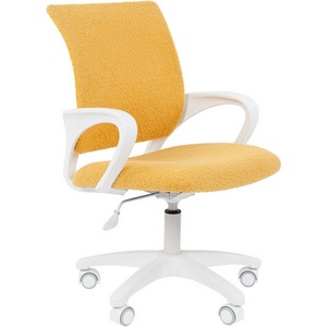 Изображение товара Кресло Chairman Kids 103 Россия ткань В лимон, белый пластик LT