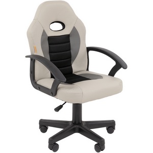 Изображение товара Кресло Chairman Kids 111 Россия экокожа серый 7202590