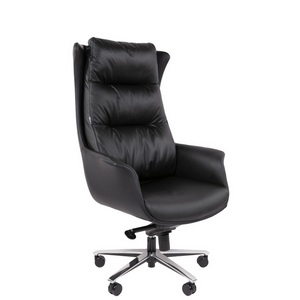 Изображение товара Офисное кресло Chairman 523 Россия нат.кожа/экокожа черная 7213056