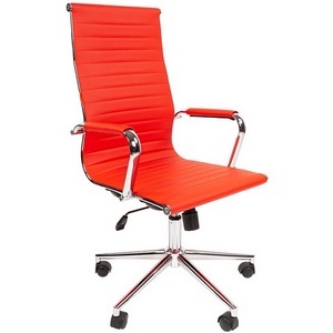 Изображение товара Компьютерное кресло CHAIRMAN 755 (Металл,Экокожа/Красный)