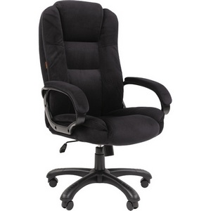Изображение товара Компьютерное кресло CHAIRMAN HOME 600 (Пластик,Велюр/Черный)