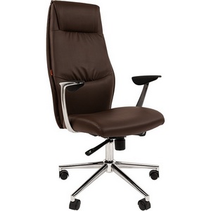 Изображение товара Компьютерное кресло CHAIRMAN VISTA эко (Металл,Экокожа/Коричневый)