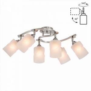 Изображение товара Люстра потолочная накладная с металлической арматурой Citilux Сиерра CL119260