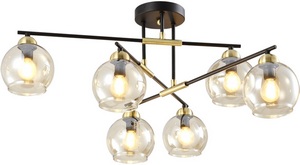 Изображение товара Люстра потолочная на штанге Citilux Анри CL124165 в форме шара