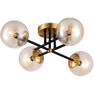 Изображение товара Потолочная люстра на штанге Citilux Памела CL144145 (плафоны шарики)